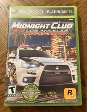 Midnight Club La Complete Edition Platinum - Microsoft Xbox 360 Great condition picture