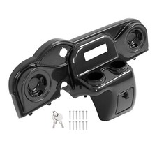 For EZGO RXV 08-up Golf Cart Carbon Fiber Style Radio & Speaker Dash Cover picture