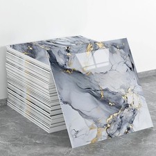 10Pcs Peel and Stick Marble Floor Wall Panels 23.6