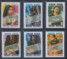 NENE ROYAL * 12-PACK ROCK STAR ROOKIE CARDS Phuket Thailand w/ blank AUTO SWATCH picture