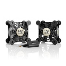 for Receiver DVR Computer Cabinets MULTIFAN S5 Quiet Dual 80mm USB Cooling Fan picture