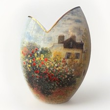 Goebel Claude Monet Floral Vase Numbered Box Germany Artis Orbis Moody Art picture