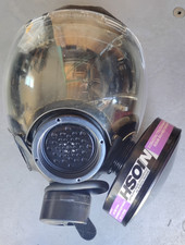 MSA Millennium CBRNNBC Gas Mask wDrink Tube USED  10051287  Airboss P100 G2U picture