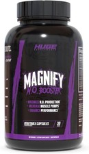 Huge Supplements Magnify Pump Pills Nitric Oxide Booster 180 Capsules picture