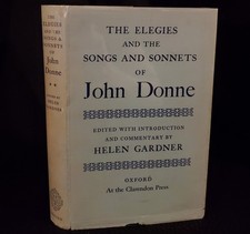 The Elegies: And The Songs and Sonnets of John Donne - 1970 HCDJ picture