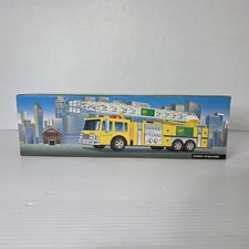 BP Aerial Tower Fire Truck 1999 Collector's Edition Vintage Nos In Box Yellow  picture