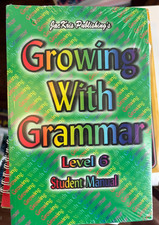 Growing with Grammar Grade 6 Student M..., Tamela Davis BRAND NEW SEALED picture