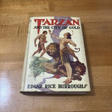 Tarzan and The City of Gold by Edgar Rice Burroughs , 1934 - good condition picture