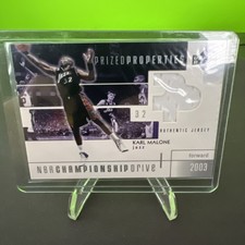 2002-03 Upper Deck Championship Drive - Prized Properties Jersey Karl Malone... picture
