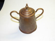 Lot of Vintage of copper Measuring jus and pots Decorative Bucket  Lot of 5 picture