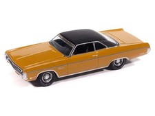 1971 Plymouth Fury III - Yellow Diecast 1:64 Scale Model - Auto World AWSP204A picture