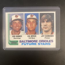 1982 Topps - Future Stars Cal Ripken Jr. Jeff Schneider, Bobby Bonner #21 (RC) picture