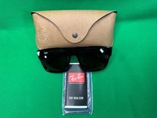 Ray Ban Drifter  RB0360S 901/31 57 0360S Black w Green Sunglasses Rayban picture