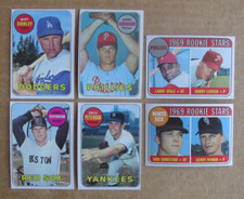 1969 TOPPS BASEBALL CARD SINGLES #1-295 COMPLETE YOUR SET U-PICK UPDATED 9/1 picture
