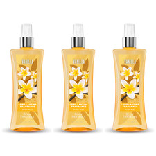 Body Fantasies Signature Vanilla Fragrance Body Spray 8 fl oz 3 Pack picture