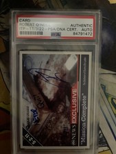 robert o'neill signed card  psa picture