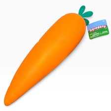 Sunny Days Squeeezy Giant Carrot Sensory Fidget Stress Toy Orange NWT SHIP NOW picture