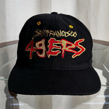 Vintage 90s San Francisco 49ers Pro Layer Snapback Hat NFL Experience Wool RARE picture