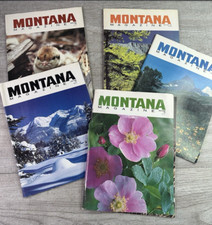 Vintage 1979 Lot Of 5 Montana Magazines Issue Months Jan-Oct picture