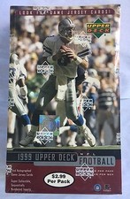1999 Upper Deck Football Box Factory Sealed 24 Pack picture