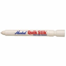 Markal 61051 Quik Stik Twist Long-Lasting Solid Paint Marker, White (Pack of 12) picture