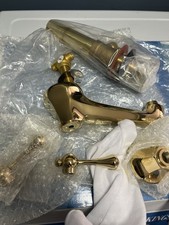 Kingston Brass Polished ES4462BL HIGH END  Metropolitan 2 Handle Faucet /drain picture
