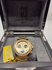 Invicta JT Hederia 3.6 CT Certified LG Diamond Men's Watch - 42mm, Gold (51330) picture
