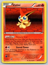 Victini Holo Noble Victories 14/101 Pokemon Card HP picture