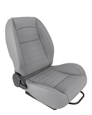 JEGS Retro Low Back Reclining Bucket Seat without Headrest, Right/Passenger picture