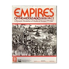 SPI Wargame Empires of the Middle Ages (Japanese Ed) Box VG/EX picture