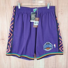 Mitchell & Ness 1995 All Star Shorts Mens Sz S Retro Swingman Basketball NWT picture