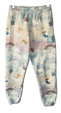 Teddy Fresh Vibrant Care Bear Whimsical Jogger Sweatpants S picture
