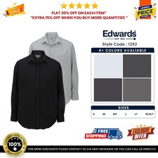Edwards Garments 1292 Men's Tall Batiste Dress Shirt picture