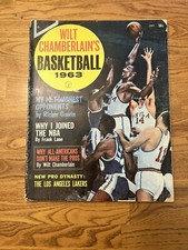 Rare 1963 Volume 1 Number 1 Wilt Chamberlain's Basketball Magazine picture
