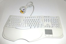 VTG Cirque Glidepoint Wave PS/2 & Serial Keyboard Model:GKB330 Tested Works READ picture