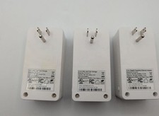 Lot of 3 ZINWELL PLS-8141 PLS-8171 Gigabit Powerline Ethernet Adapter Bridge picture