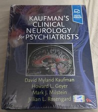 NEW Kaufman's Clinical Neurology for Psychiatrists  Hardcover 9E 9780323796804 picture
