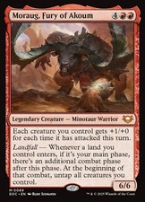 1x Moraug, Fury of Akoum - NM - Edge of Eternities Commander - SPARROW MAGIC picture
