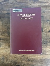 Rare Slovak-English Phraseological Dictionary 1969 Jozef J Konus HC picture
