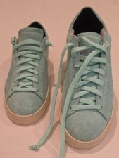 NEW $298 P448 JACK MEN'S SUEDE LEATHER SNEAKERS STYLE F22JACK-M #2 SIZE 42 picture