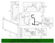 2017-2022 Honda CR-V Genuine AC Receiver Pipe Line OEM New picture