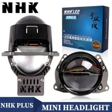 NHK Pro Plus 2.5'' Bi LED Projector Lens Headlight Retrofit Universal Pair LHD picture