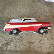 Lionel No 68 Executive Inspection Car Postwar Red Cream O Gauge 1958-61 picture