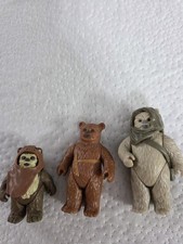 Vintage Star Wars Ewok Lot Wicket Paploo Lumat Kenner Last 17 ROTJ 1984 picture