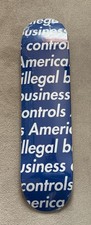 Supreme Illegal Business Controls America Deck 7.875 picture