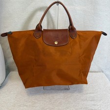 Authentic Longchamp Le Pliage Original Nylon Medium Tote Bag - Orange picture