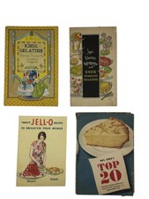 Vintage Gelatin Recipe Booklets, 1920s-40s Kitchen Advertising picture
