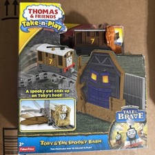 Fisher Price Thomas The Tank & Friends Take-n-Play Toby & Spooky Train 2014 New picture