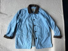 Vintage L.L. Bean Light Blue Chore Barn Jacket Womens Large picture