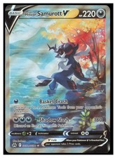 SWSH: Crown Zenith: Galarian Gallery #GG51/GG70 Hisuian Samurott V NM picture